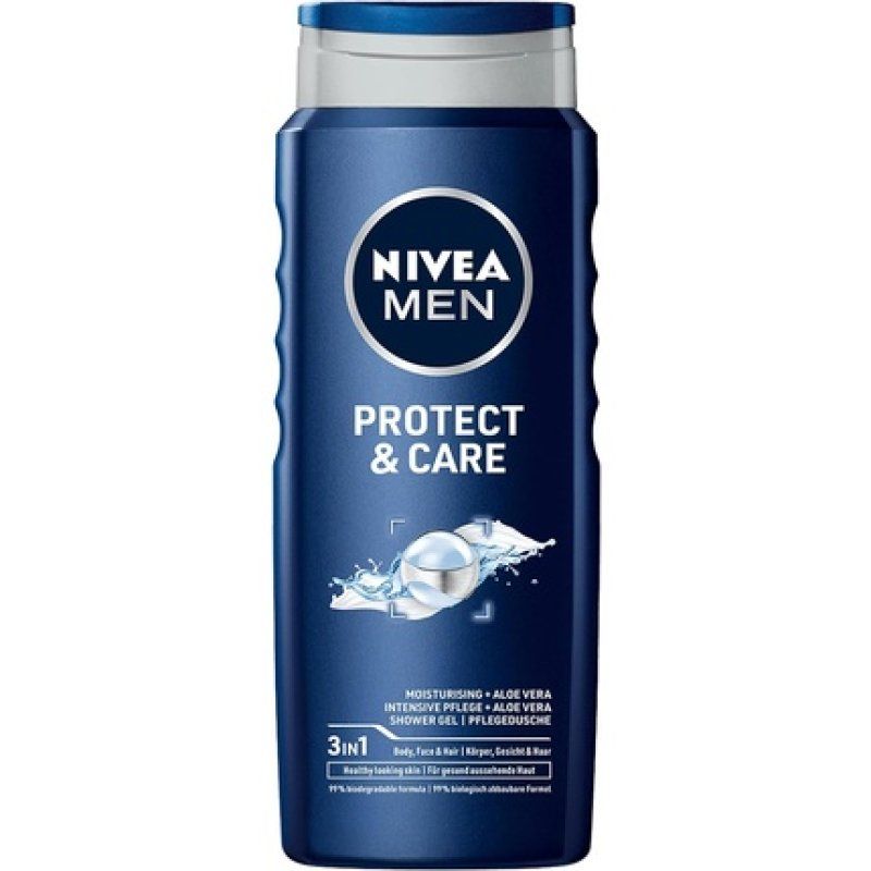 NIVEA Protect Care Shower Gel 500ml