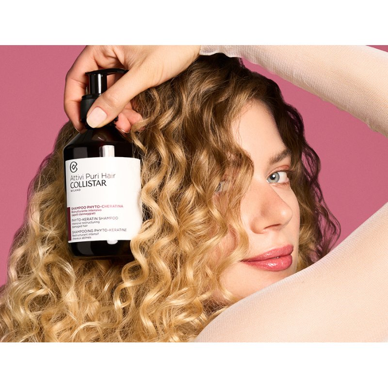 Collistar Attvi Puri Hair Phyto-Keratin Oil for Damaged and Stressed Hair 100ml