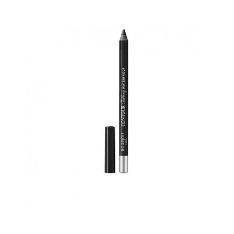 Bourjois Paris Contour Clubbing Waterproof Eye Pencil with Smooth Texture and Jojoba Oils 1.2g - Black Party