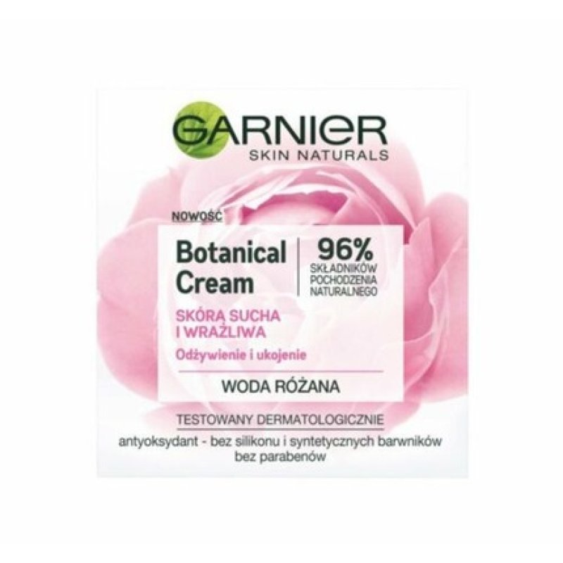 Garnier Botanical Face Cream With Rose Water For Dry And Sensitive Skin 50ml