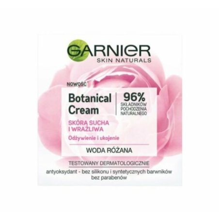 Garnier Botanical Face Cream With Rose Water For Dry And Sensitive Skin 50ml