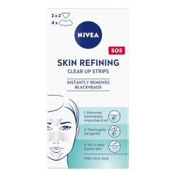 NIVEA Skin Refining Clear-up Strips Bande de nettoyage Femmes