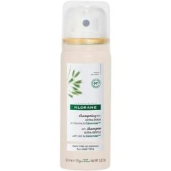 Klorane Dry Shampoo with Oat and Ceramide 50ml - All Hair Types