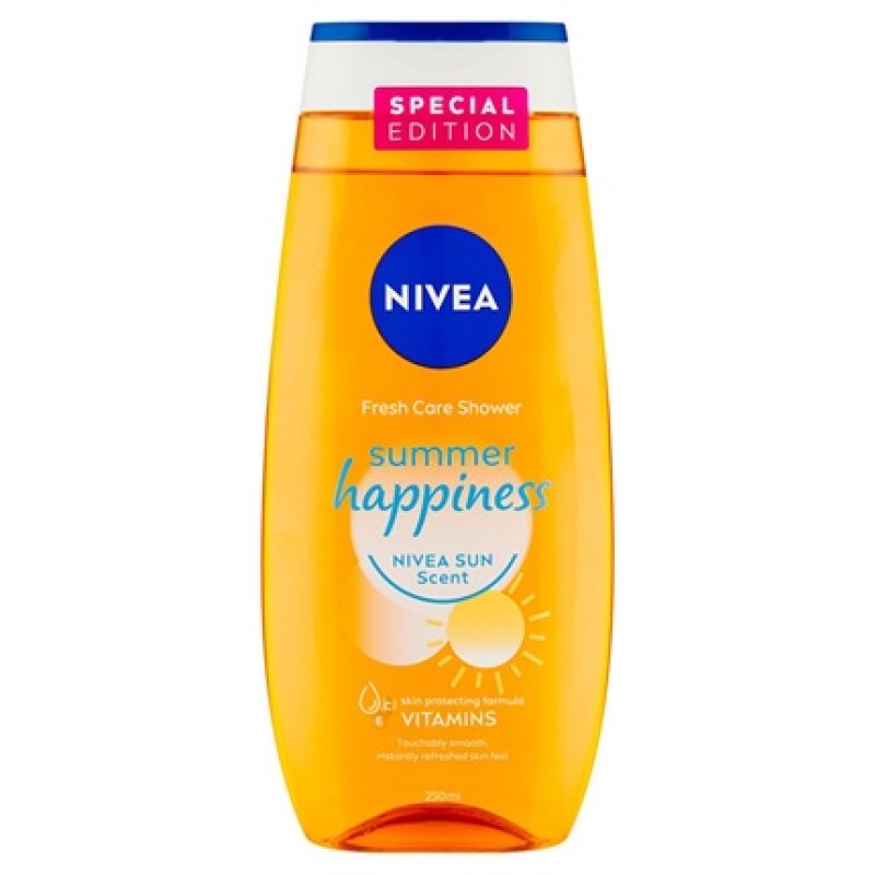 Nivea Sun Scent Refreshing Shower Gel Summer Happiness 250 ml