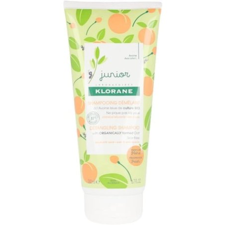 Klorane Junior Peach Detangling Shampoo 200ml