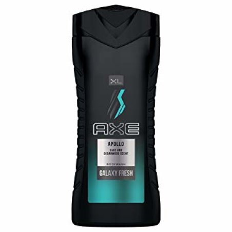 AXE Apollo 400ml Gel douche Hommes Corps CEDAR, Fraicheur, Fruité, Sage