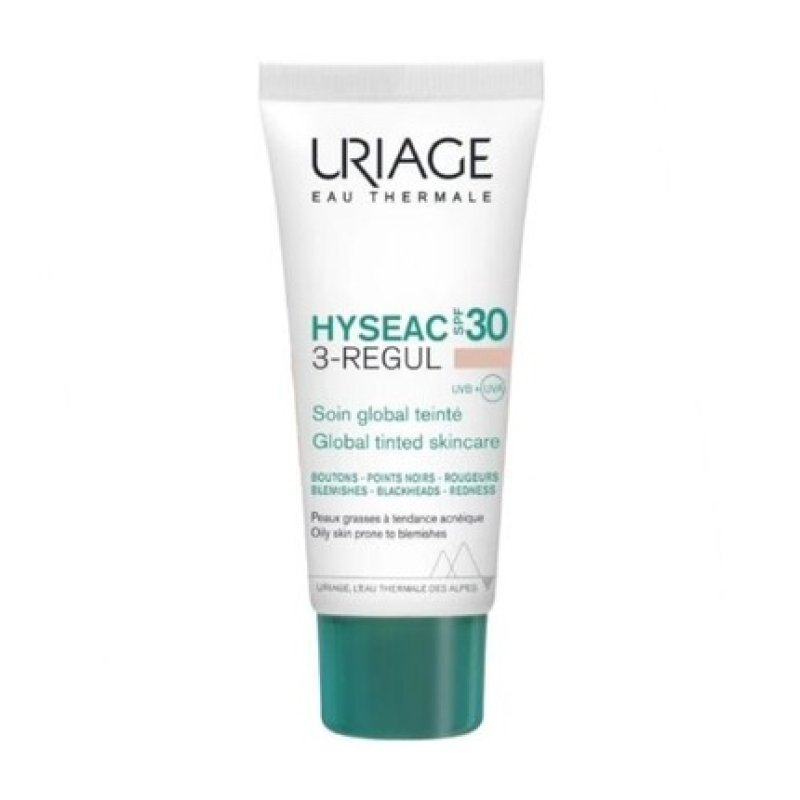 URIAGE Hyseac 3-Regul Colorato SPF30 Global Tinted Skincare 40ml