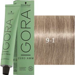 Schwarzkopf Igora Zero Amm 9-1 Extra Light Blonde Cendré 60ml