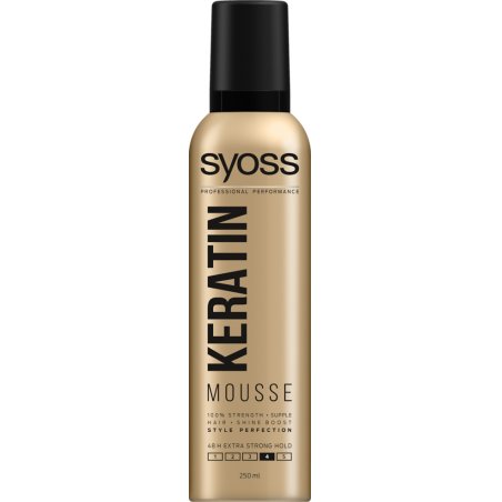 SYOSS KERATIN Hair mousse 250 ml Fixation