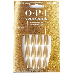 OPI xPRESS/ON Press On Nails Up to 14 Days of Gel-Like Salon Manicure Vegan Sustainable Packaging With Nail Glue Long