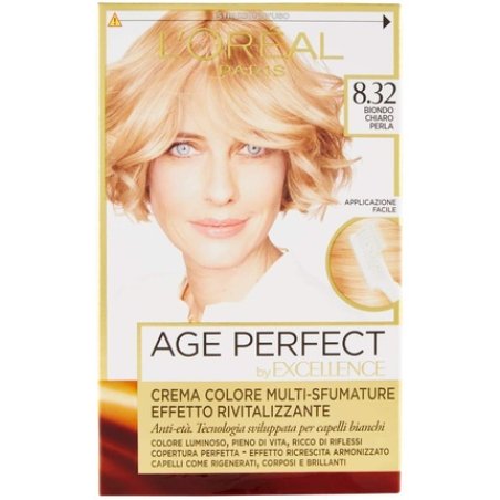 Excellence Age Perfect Hair Dye 8.32 Light Blonde Pearl