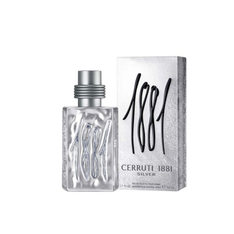 Nino Cerruti 1881 Silver Eau De Toilette Men Spray 50ml