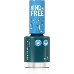 Rimmel London Kind Free Nail Polish 168 Teal Ivy 8ml