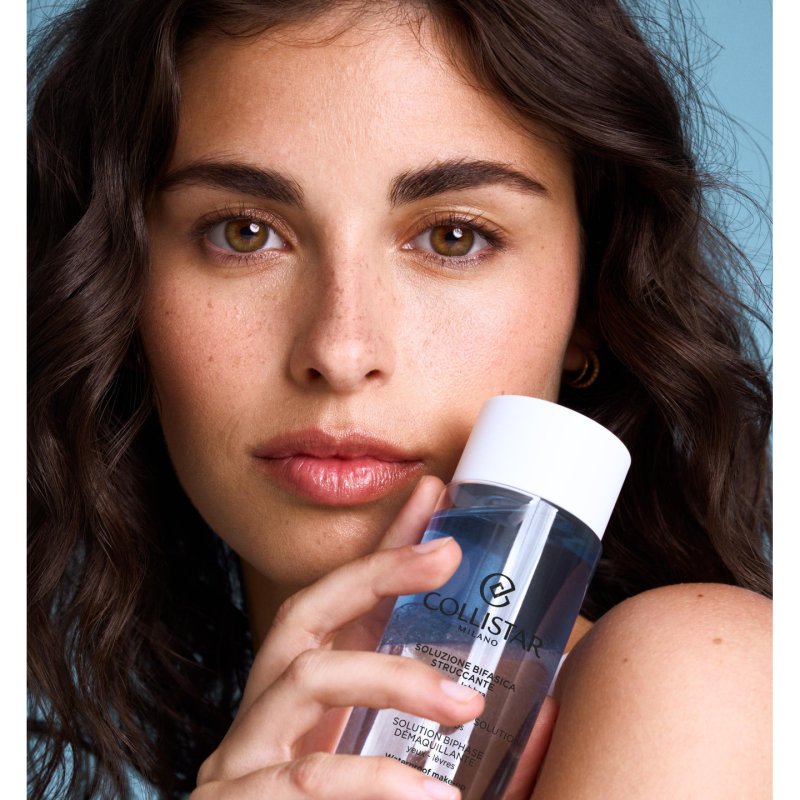 Collistar Two-phase Make-up Removing Solution Eyes-lips 200 ml Démaquillant à base de formule bi-phase