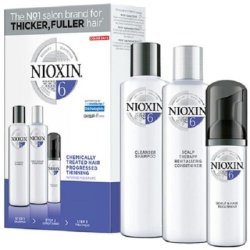 Nioxin System 6 Starter Set for Chemically Treated Hair 340ml