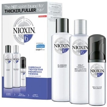 Nioxin System 6 Starter Set for Chemically Treated Hair 340ml