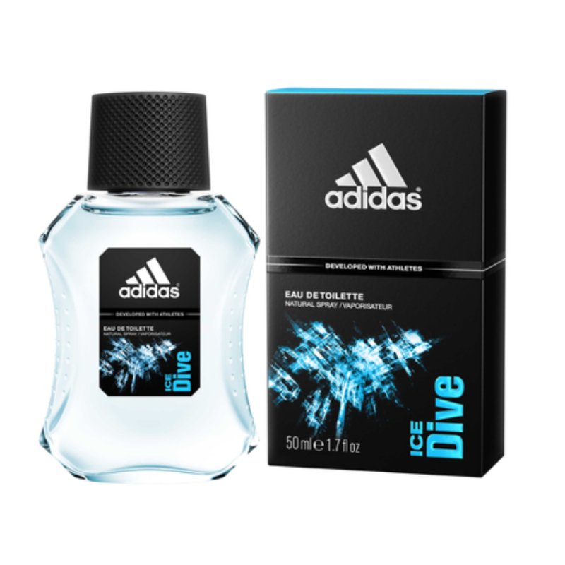 Adidas Ice Dive Eau de Toilette Refreshing Men's Fragrance 50ml