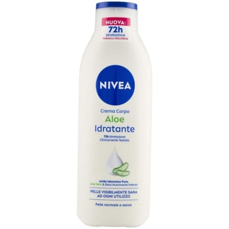 Nivea Moisturising Aloe Body Cream 250ml 72h Moisturiser
