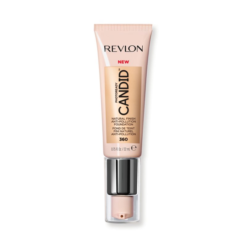 Revlon PhotoReady Candid Natural Finish Foundation with Anti-Pollution, Antioxidant, Anti-Blue Light Ingredients 0.75