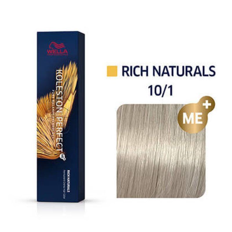WELLA Koleston Perfect 10/1 Light Ash Blonde Hair Coloration 60ml