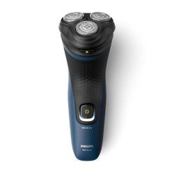 Philips S1151/00 rasoir pour homme Rasoir rotatif Tondeuse Noir, Bleu