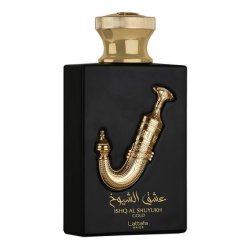 Ishq Al Shuyukh Gold Lattafa Pride Eau de Parfum - Eau De Parfum 100ml Caramel, Saffron, Tonka Bean, Suede Leather