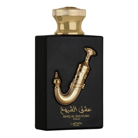 Ishq Al Shuyukh Gold Lattafa Pride Eau de Parfum - Eau De Parfum 100ml Caramel, Saffron, Tonka Bean, Suede Leather
