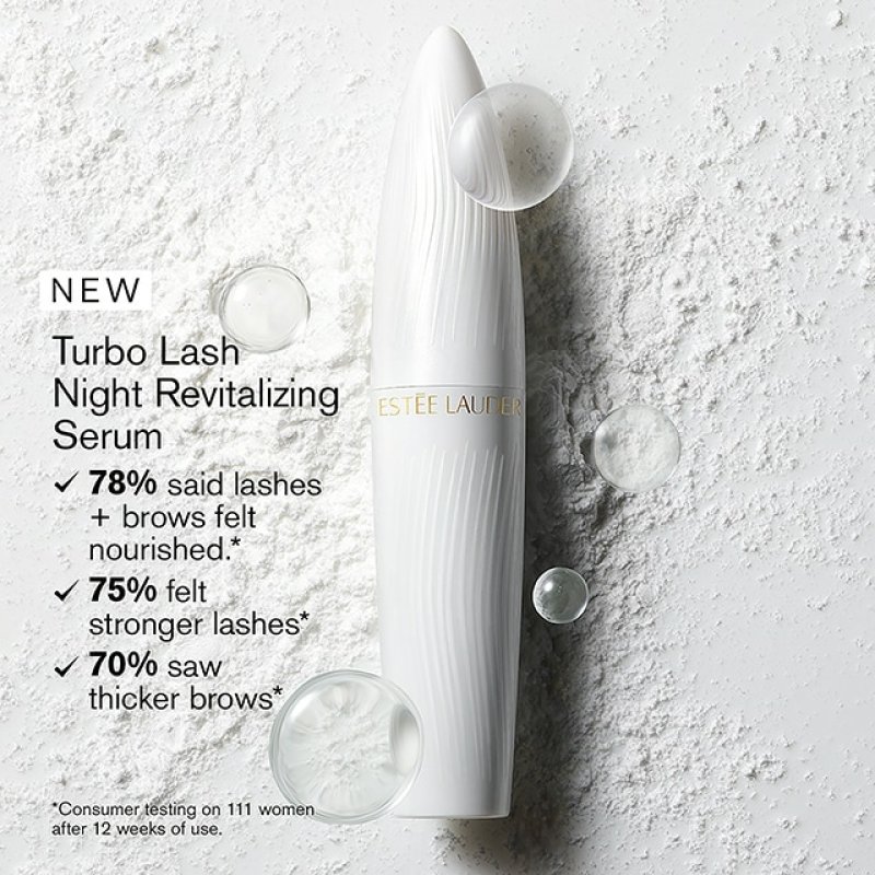 Estée Lauder Turbo Lash Night Revitalizing Serum Lash Brow Sérum pour sourcils et cils 6 ml