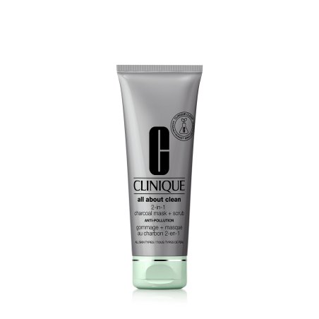 Clinique All About Clean 2-In-1 Charcoal Mask Scrub Cleanser and Makeup Remover 100ml