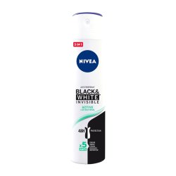 Nivea Invisible Black and White 48hr Active Antiperspirant Spray Deodorant for Women 200ml