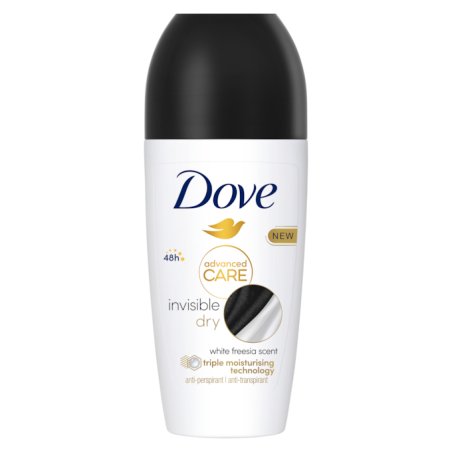 Dove Invisible 48H Roll-On 50ml Deodorant
