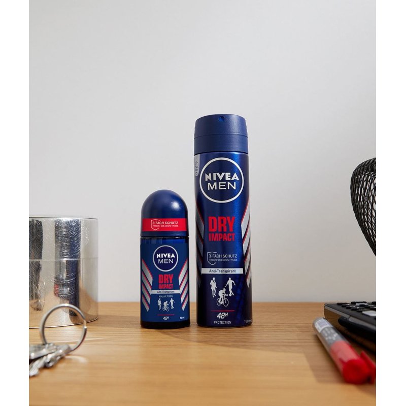 Nivea Men Dry Impact Deodorant Roller 50ml
