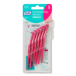 TePe Angle Interdental Brushes 04mm Pink - Pack of 6