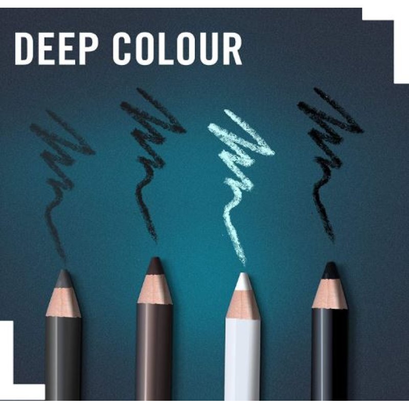 Rimmel Crayon Khôl Soft Khôl, 061 Jet Black, 1.2g