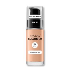 Revlon ColorStay Liquid Foundation Makeup for Normal/Dry Skin SPF 20 Medium-Full Coverage 30ml True Beige