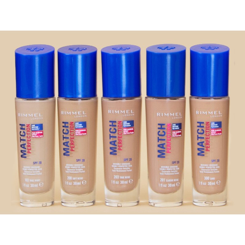 Rimmel Match Perfection 30 ml Flacon pompe Liquide 400 Natural Beige