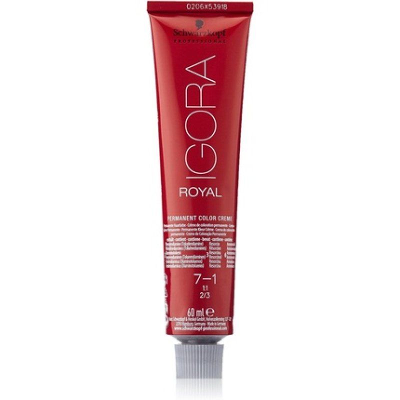 Schwarzkopf Igora Royal 7-1 Hair Color 60ml