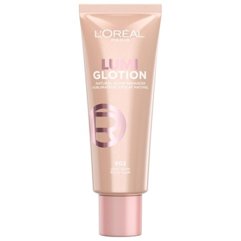L'Oréal Paris Liquid Highlighter for Face and Body with Glycerin and Shea Butter Perfect Match Lumi Glotion Natural