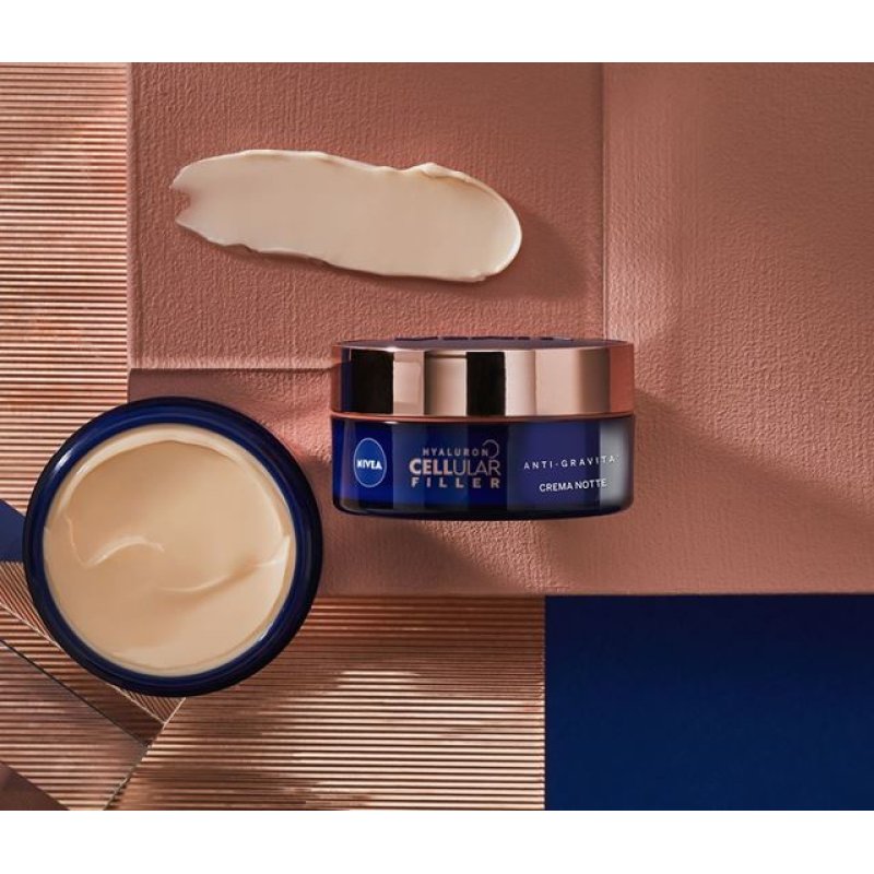 NIVEA Hyaluron Cellular Filler Elasticity & Antigravity Night cream Face 50 ml