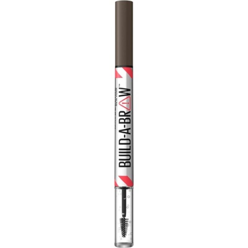 Maybelline New York Build A Brow 2 in 1 Brow Pen and Sealing Gel Real-looking Fuller Brows Waterproof Sweat and