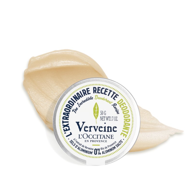 L'OCCITANE Verbena Deodorant Balm 50g Natural Unisex Protection for All Skin Types