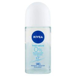 Nivea 0% Aluminum Natural Deodorant Roll-On 50ml