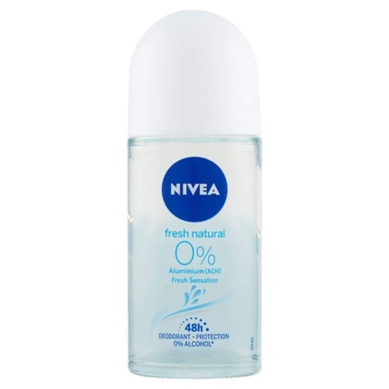 Nivea 0% Aluminum Natural Deodorant Roll-On 50ml