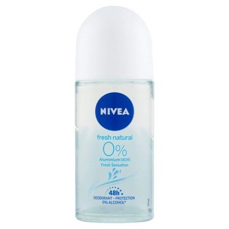 Nivea 0% Aluminum Natural Deodorant Roll-On 50ml