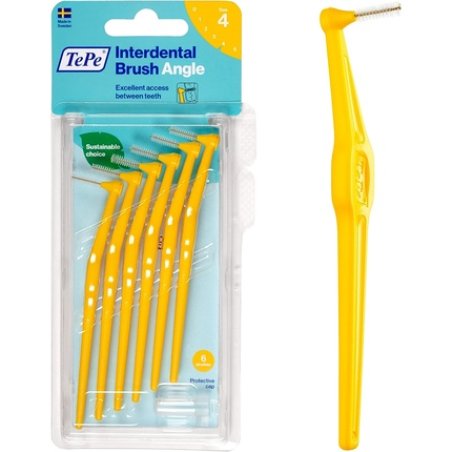 Tepe Angle Yellow Blister 6 Pieces