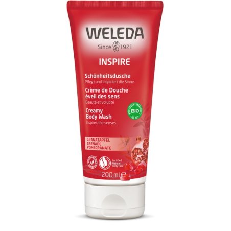 Weleda Bio Inspire Pomegranate Beauty Shower Gel 200ml