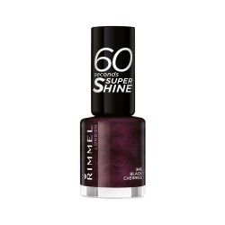 Rimmel 60 Seconds Super Shine, 345 Black Cherries, 8ml
