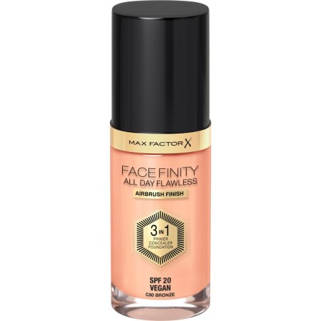 Max Factor Facefinity All Day Flawless 3 in 1 30 ml Flacon pompe Sérum 80 Bronze