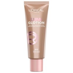 L'Oréal Paris Liquid Highlighter for Face and Body with Glycerin and Shea Butter Perfect Match Lumi Glotion Natural