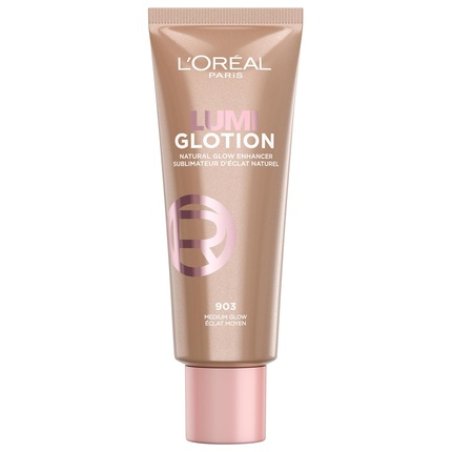 L'Oréal Paris Liquid Highlighter for Face and Body with Glycerin and Shea Butter Perfect Match Lumi Glotion Natural